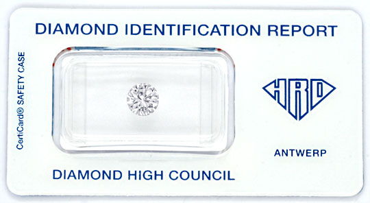 Foto 1 - Diamant 1,034ct Brillant HRD Top Wesselton VVS2 Diamond, D5716